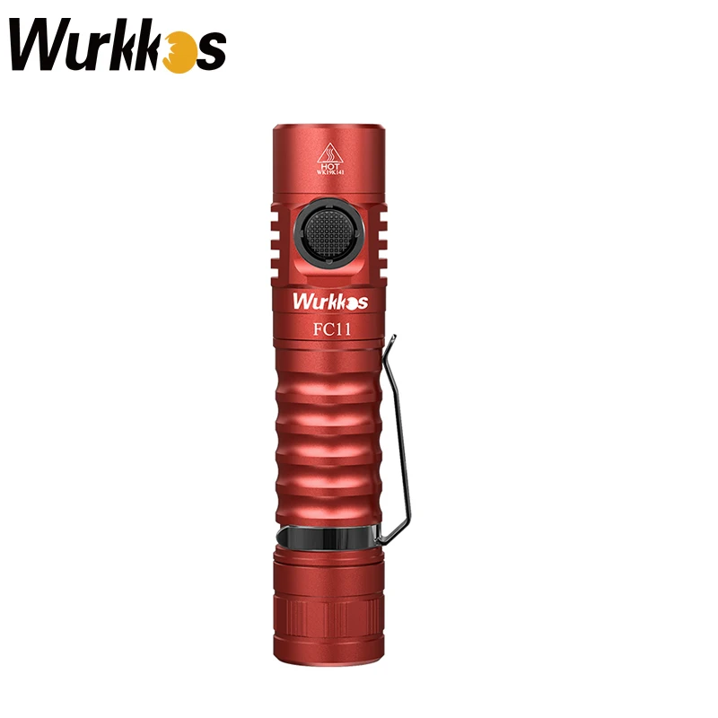 

Тактисветильник мини-вспышка Wurkkos FC11, 18650 светодиосветодиодный, лм, LH351D, карманный фонарь, USB-C, перезаряжаемый, с магнитным хвостом, 90CRI, лампа ...