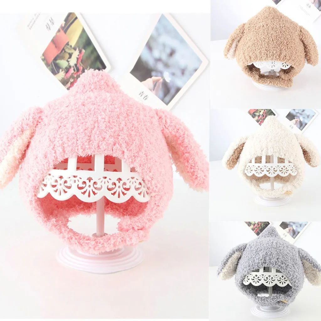 Детская шапочка для маленьких девочек и мальчиков зимняя флисовая шапка