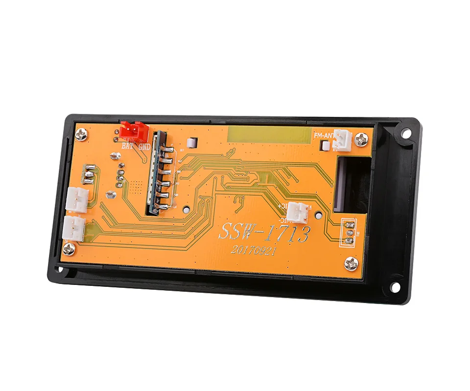AOSHIKE 12V ЖК-дисплей Bluetooth MP3 декодер доска WAV, WMA декодирования MP3 аудио плеер модуль Поддержка FM радио AUX USB с текстами дисплей