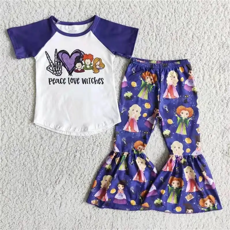 

kids clothing children girl toddler print tee+pants kids set clothes kids boutique clothing spring 2 pcs girl outfit
