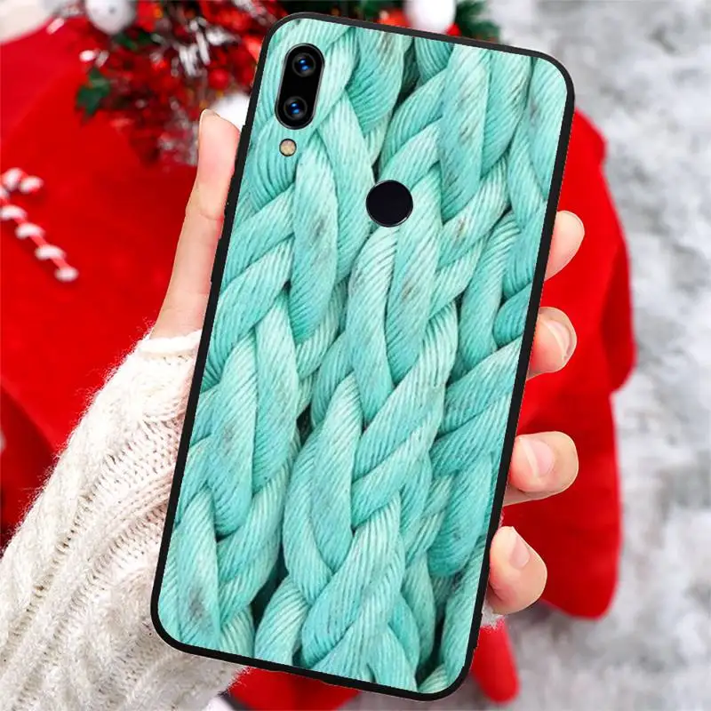 

Winter warm sweater art Phone Case For Xiaomi Redmi note 7 8 9 t k30 max3 9 s 10 pro lite