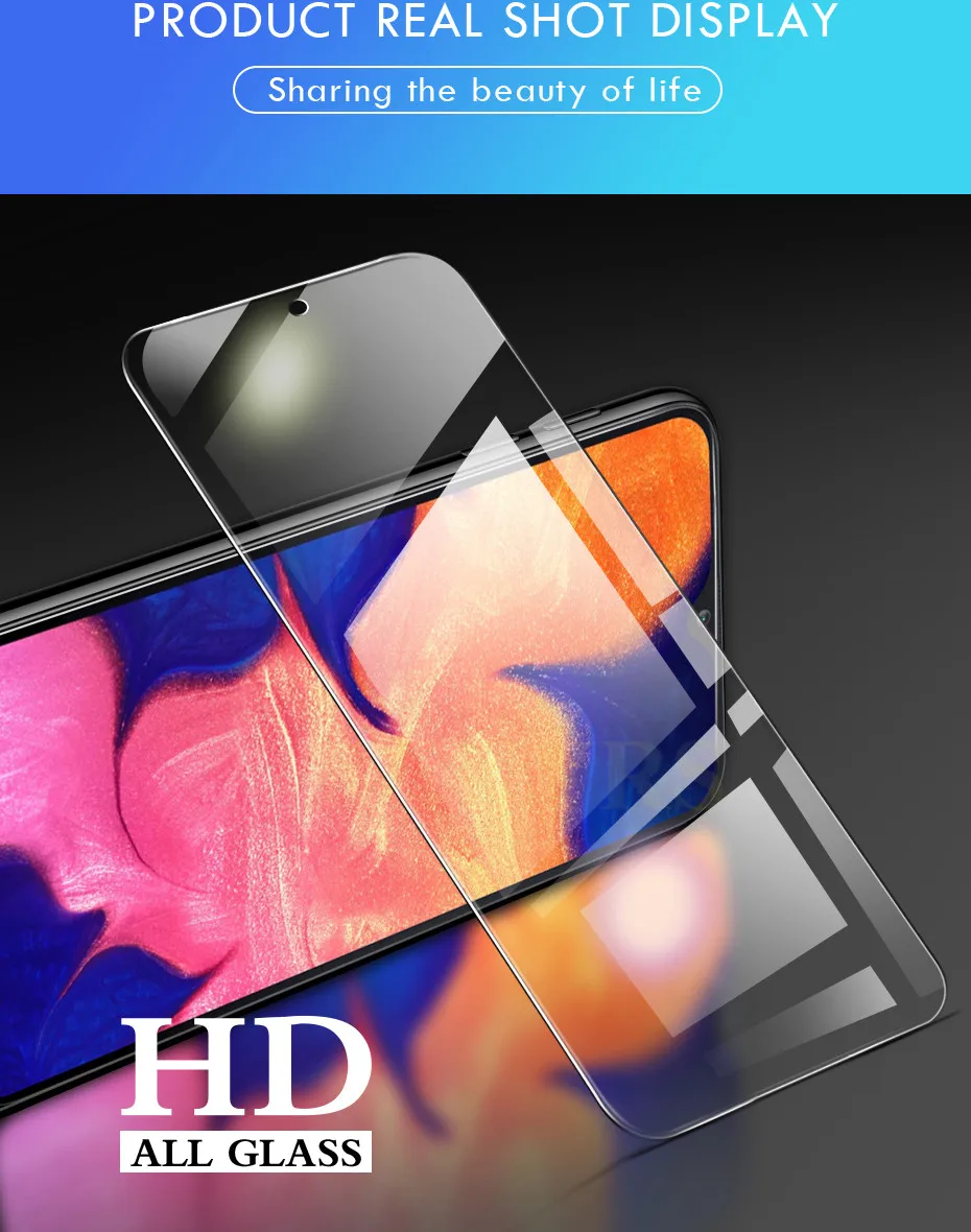 3 шт. защитный Стекло для samsung Galaxy A50 A40 A20 Экран протектор для samsung M10 M20 M30 A30 A70 A80 A90 A10 закаленное Стекло