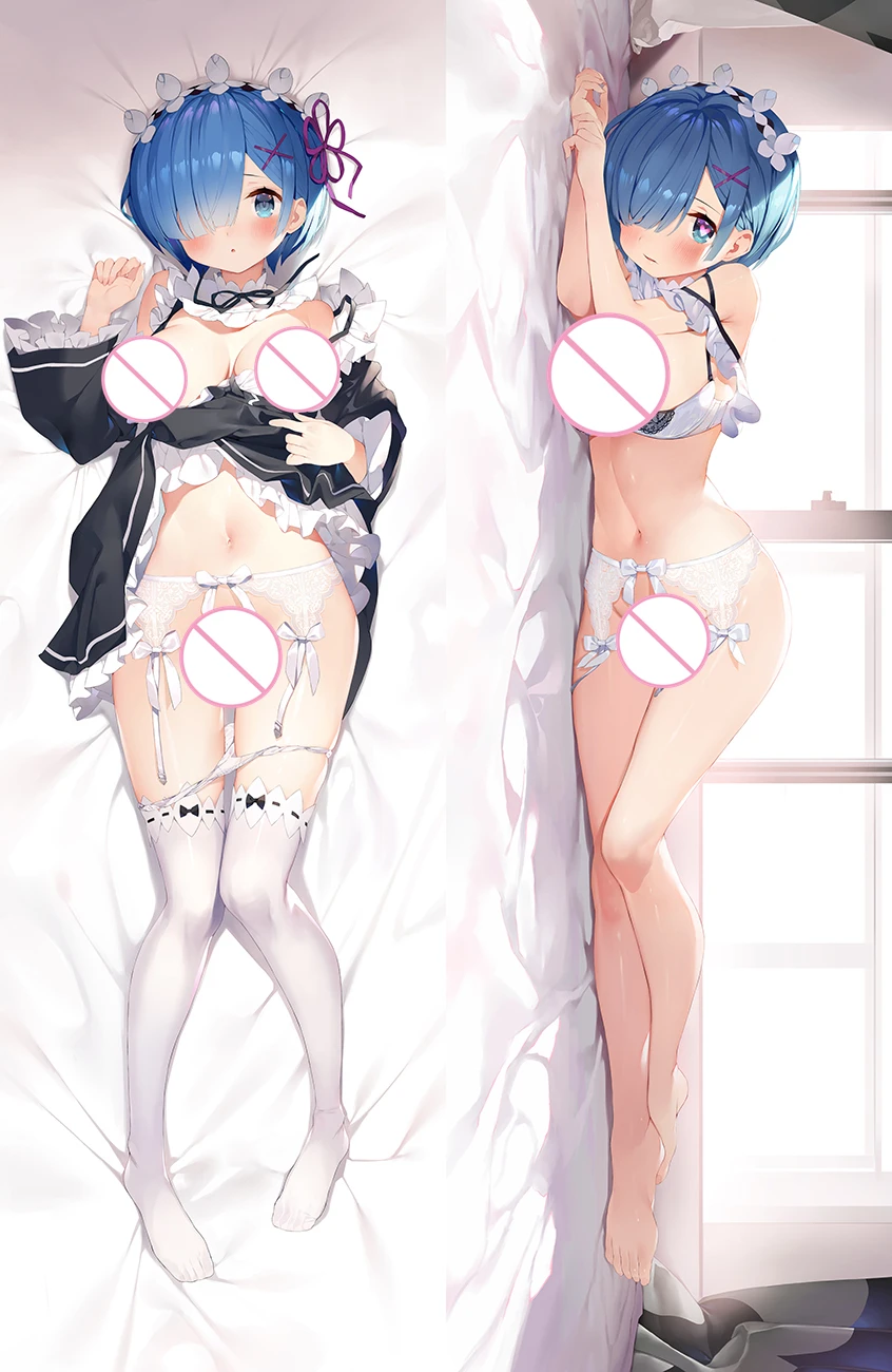 Двусторонняя Подушка для тела Dakimakura Anime Rem(Re:Zero) | Дом и сад