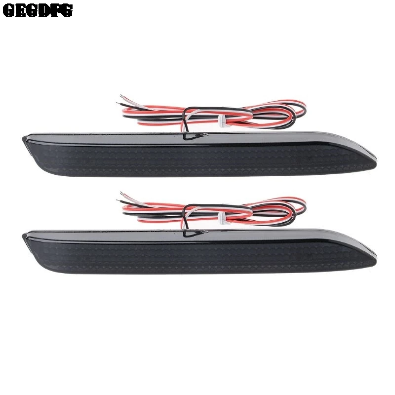 2 шт. светодиодный стоп-сигнал заднего бампера отражатель нфс задние фонари