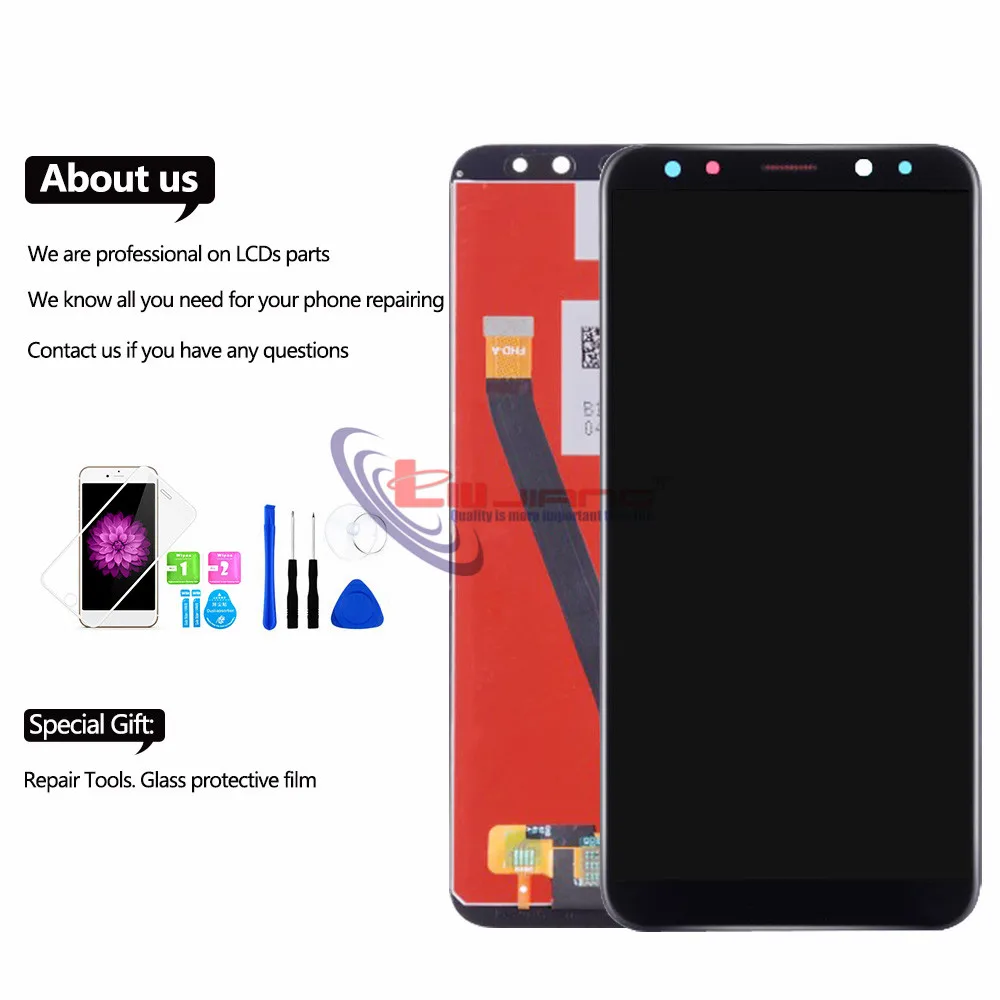 Новый дисплей для HUAWEI Mate 10 Lite ЖК сенсорный экран с рамкой в сборе замена Lite|Экраны