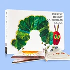Забавные развивающие картонные книжки на английском языке для детей, уважаемый зоопарк, я кролик, очень голодна гусеница, обучающая игрушка