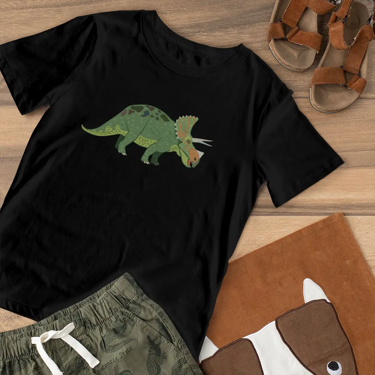 Футболка с принтом Мир Юрского периода футболка Трицератопс уличная мода