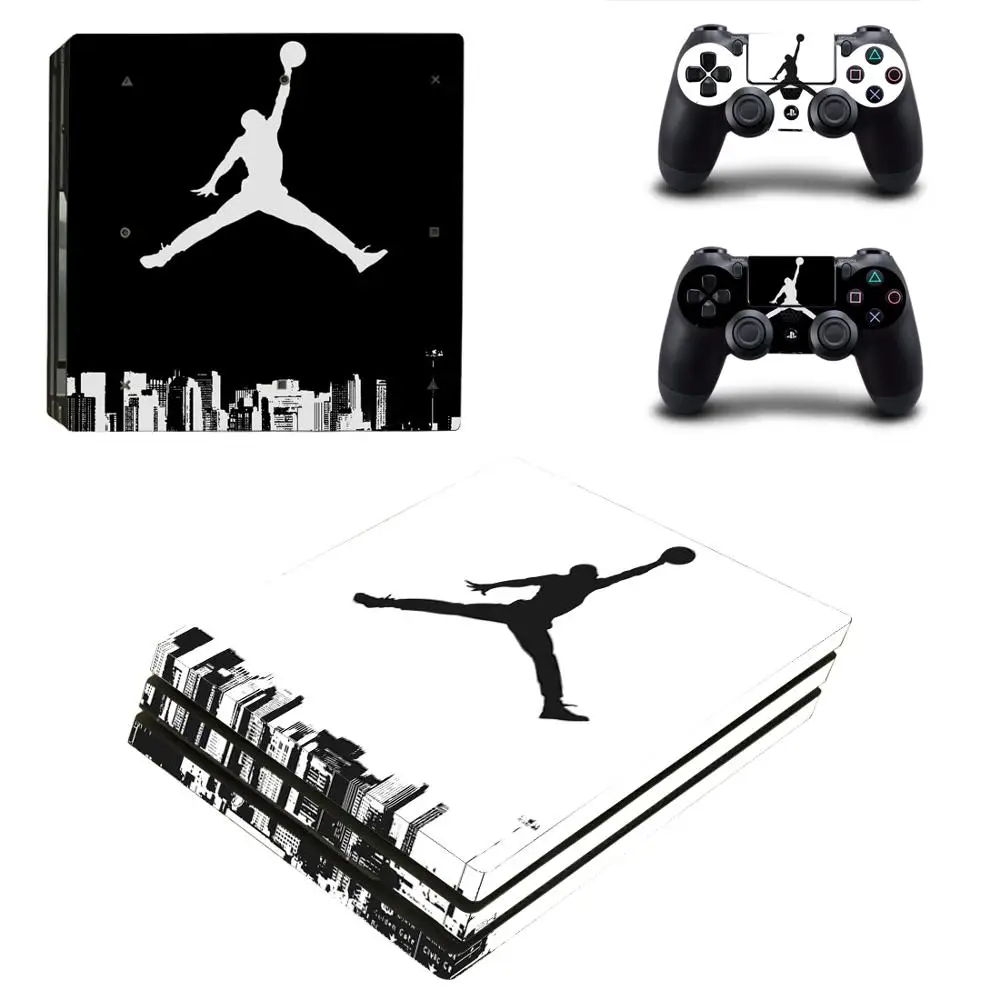 Наклейки для PS4 Pro PS 4 Play station наклейка с Джорданом наклейки PlayStation консоль и