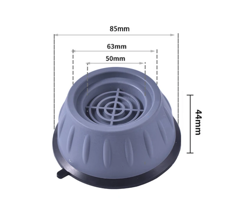 1Pcs Anti Vibration Pads Legs Washing Machine Support Dampers Stand Non-Slip Rubber Feet Mat Universal Furniture Foot Base - купить по