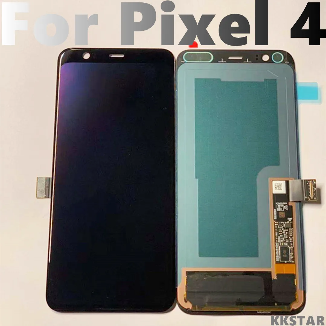 Used Spot AMOLED For Google Pixel 4 LCD Display Touch Screen Digitizer Assembly Replacement LCD For Google Pixel4 display lcd
