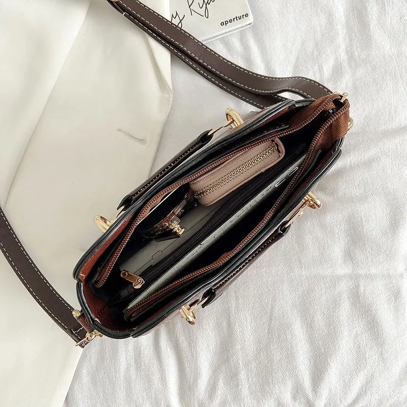 

2020 Autumn Winter Women Handbags Circle Handle Shoulder Crossbody Bags Female Fashion Designer Office Lady PU Leather Satchels