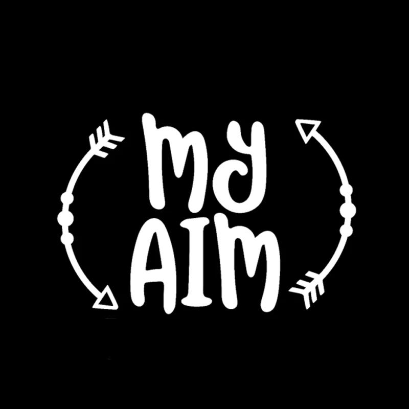 Наклейка на автомобиль MY AIM для стрельбы из лука спорта охоты декоративный