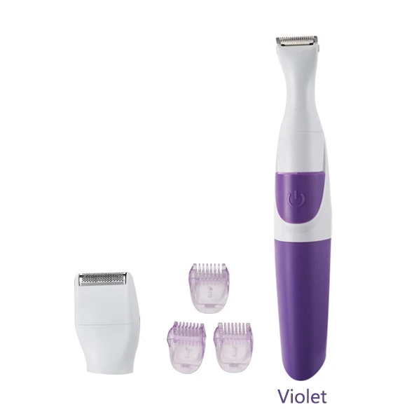 

2 in 1Electric Hair Remover Painless Safety Lipstick Shape Body Facial Neck Leg Hair Remover Tool Epilator