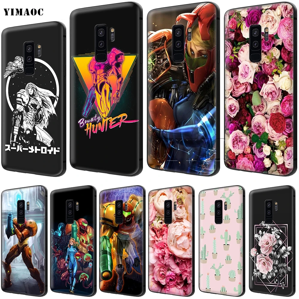 YIMAOC Samus Aran Metroid чехол для Samsung Galaxy A10s A20s A30s A40s A50s Note 10 Plus A2 J4 J6 J7 J8 Core Prime|Бамперы| |