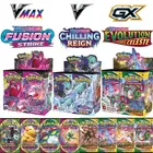 Карты Pokemon 324360 шт., французский, английский, движущийся Тус, TCG: меч и щит, бустер, коробка, карточка для продажи, игра, коллекционные игрушки