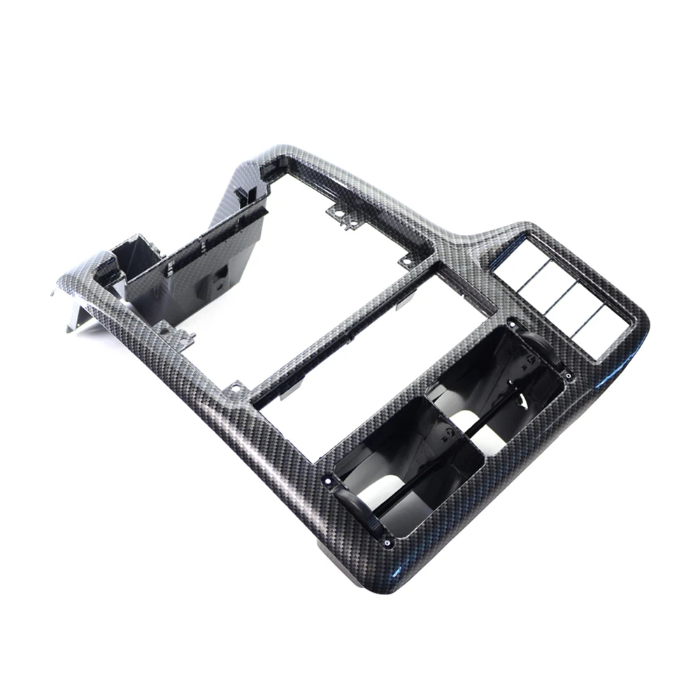 Углеродное волокно ABS внутренняя центральная консоль автомобиля вентиляционная