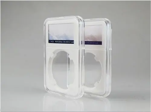 1 шт. PCCB монеты плиты дисплей Класс Монета Чехол Защитите Держатель ящики для