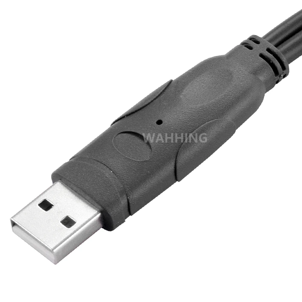 Переходник USB/PS2 PS/2 для клавиатуры мыши компьютера KVM-сканера черный HY1501 |