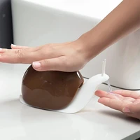 new creative portable snail shape push type childrens lotion bottle hand soap 120ml soap dispenser bathroom kitchen accessories