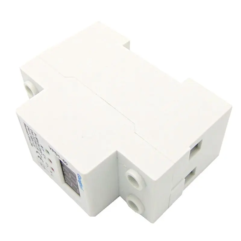 2P 40A 220V автоматическое переподключение от перенапряжения и защиты от перенапряжения защитное устройство реле с Вольтметр монитор напряжения