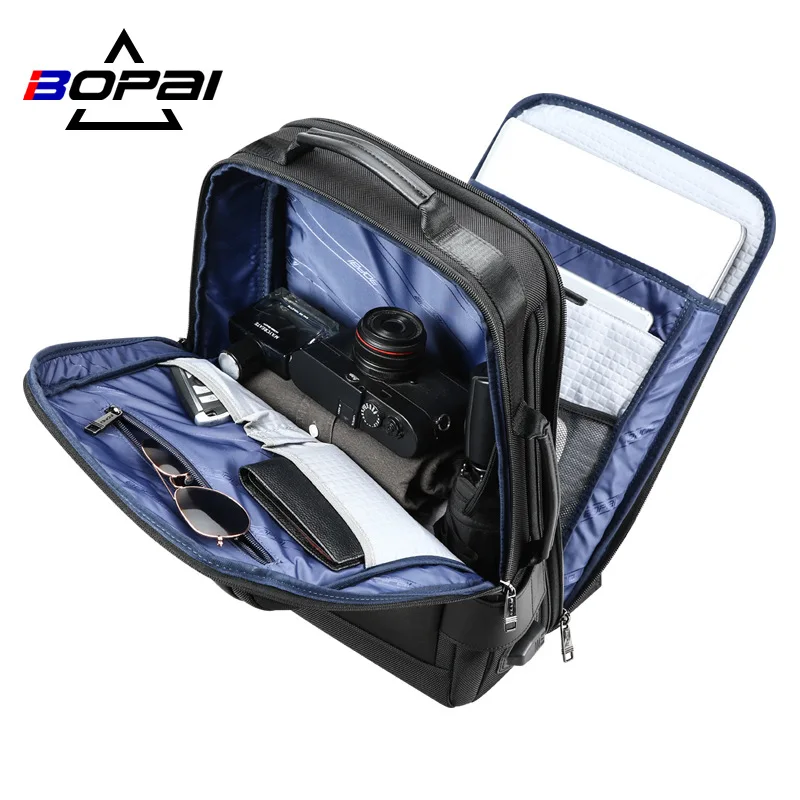 

New backpack waterproof large capacity travel men's backpack usb business computer backpack