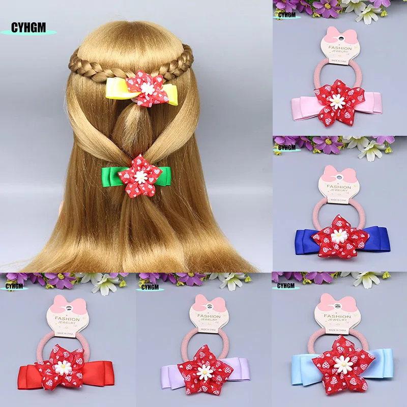 New Fashion Scrunchie hair women pack ties cute Elastic band made of headwear rubber accessoires A04-3 |