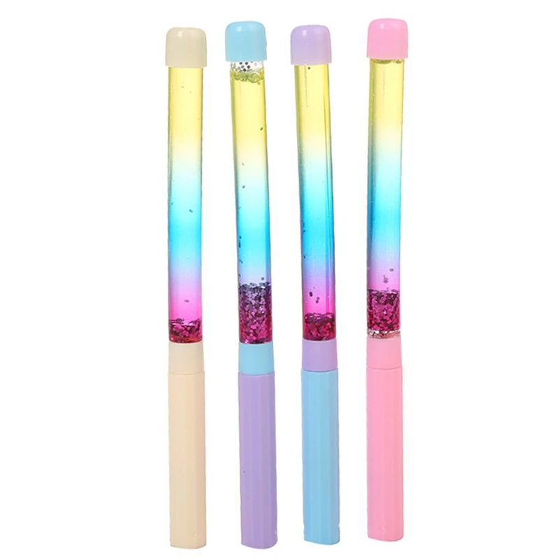 

20 шт. 0,38 мм блестящая динамическая жидкая ручка с зыбучим песком, подарки, канцелярские принадлежности, шариковая ручка, офисные и школьные ...