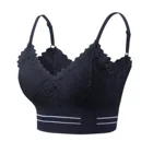 Женский летний Топ, Сексуальный Кружевной укороченный Топ, Женский Топ с лямкой на шее сзади, соблазнительное женское нижнее белье, Топ Женский