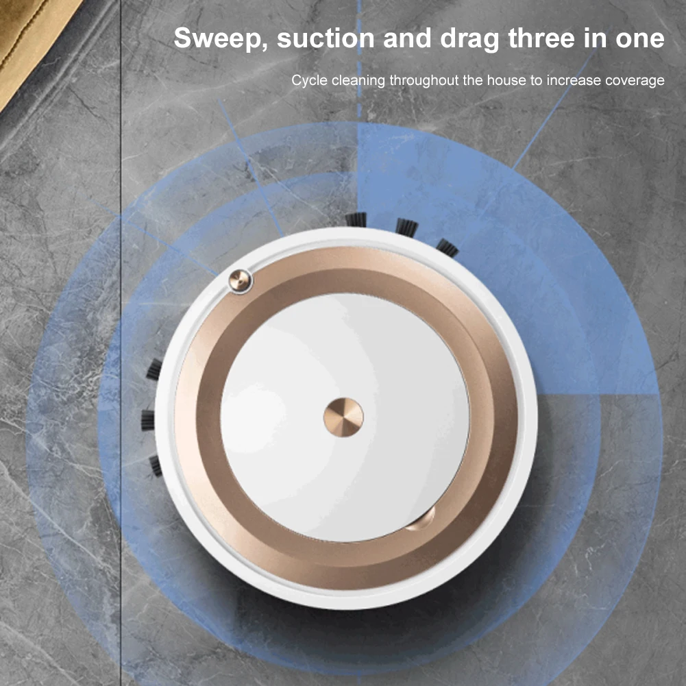 

ES04 Remote Control Robot Vacuum Cleaner Intelligent Suitable For Floors Of Various Materials USB Suction Sweeper Dry Wet robot