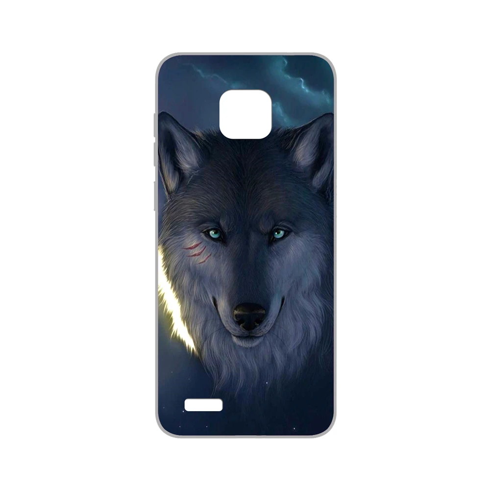45 GUCOON Silicone Cover for Ulefone Note 7 S11 6.1inch Case Soft TPU Protective Phone Case Cartoon Wolf Flower Cat Bumper Shell - Цвет: 45