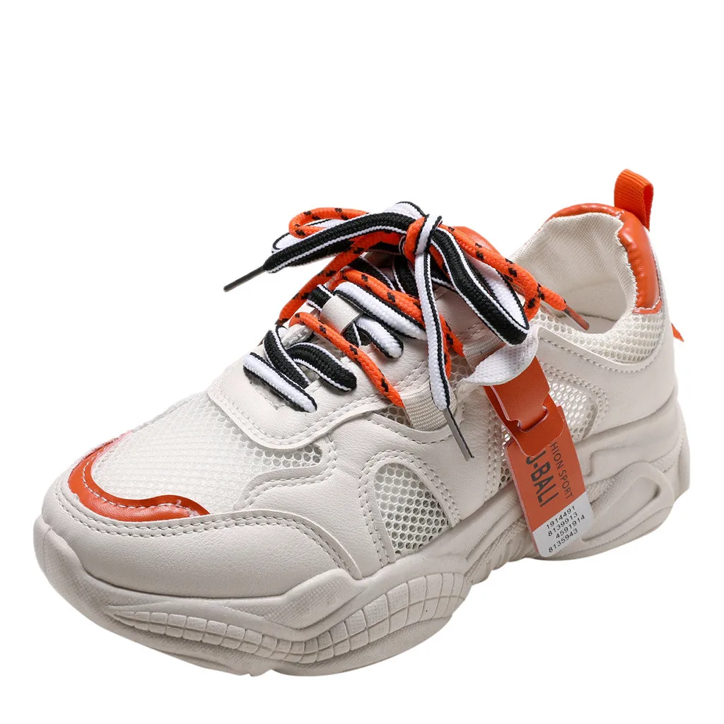 SAGACE/Новые сетчатые кроссовки повседневная обувь в стиле Харадзюку женская