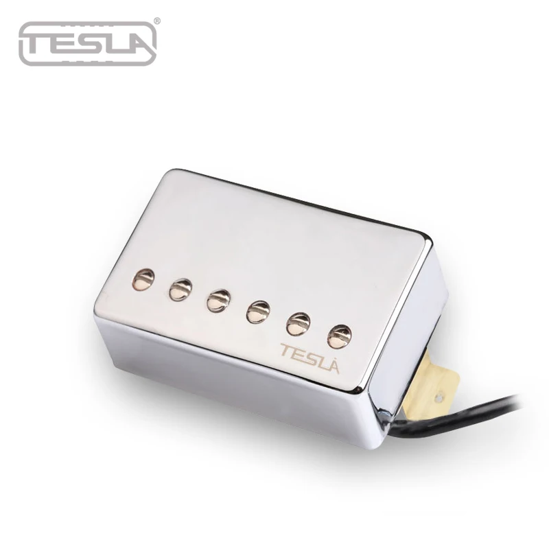 Гитарный прибор Tesla PLASMA-2 золотого цвета звукосниматель Alnico сопротивление