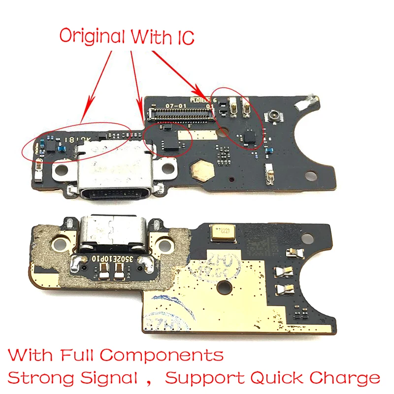 Для Xiaomi Pocophone F1/Poco F1 гибкий usb-зарядный порт док-станция Разъем Запчасти для клавиатуры