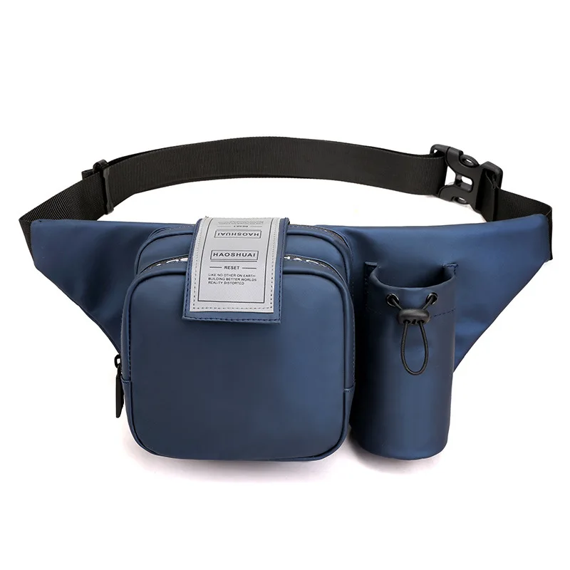 Водонепроницаемая Мужская поясная сумка модная нейлоновая нагрудная спортивная