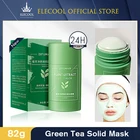 Твердая маска Tiffman с зеленым чаем для очищения черных точек, контроль жирности и глубокое очищение акне, зеленая пленочная палочка типа Smear OEM