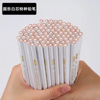 2pcs special pencil glass leather plastic metal porcelain dotted line marking woodworking clothing pencil white pencil