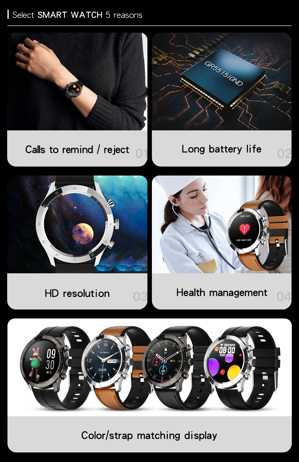 JWMOVE 2021 New Smart Watch Men 360*360 Heart Rate sport smartwatch android watches Waterproof fitness tracker bracelet P8 MAX5 |