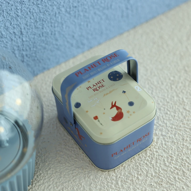 Маленький чемодан с крышками Starry Sky жестяная коробка для печенья и конфет