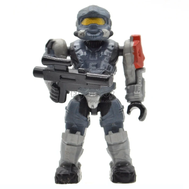 Одиночная Halo Wars Warriors Монстры люди Спартанские игры ковенанты пушки солдаты строительные блоки кирпичи игрушки для детей