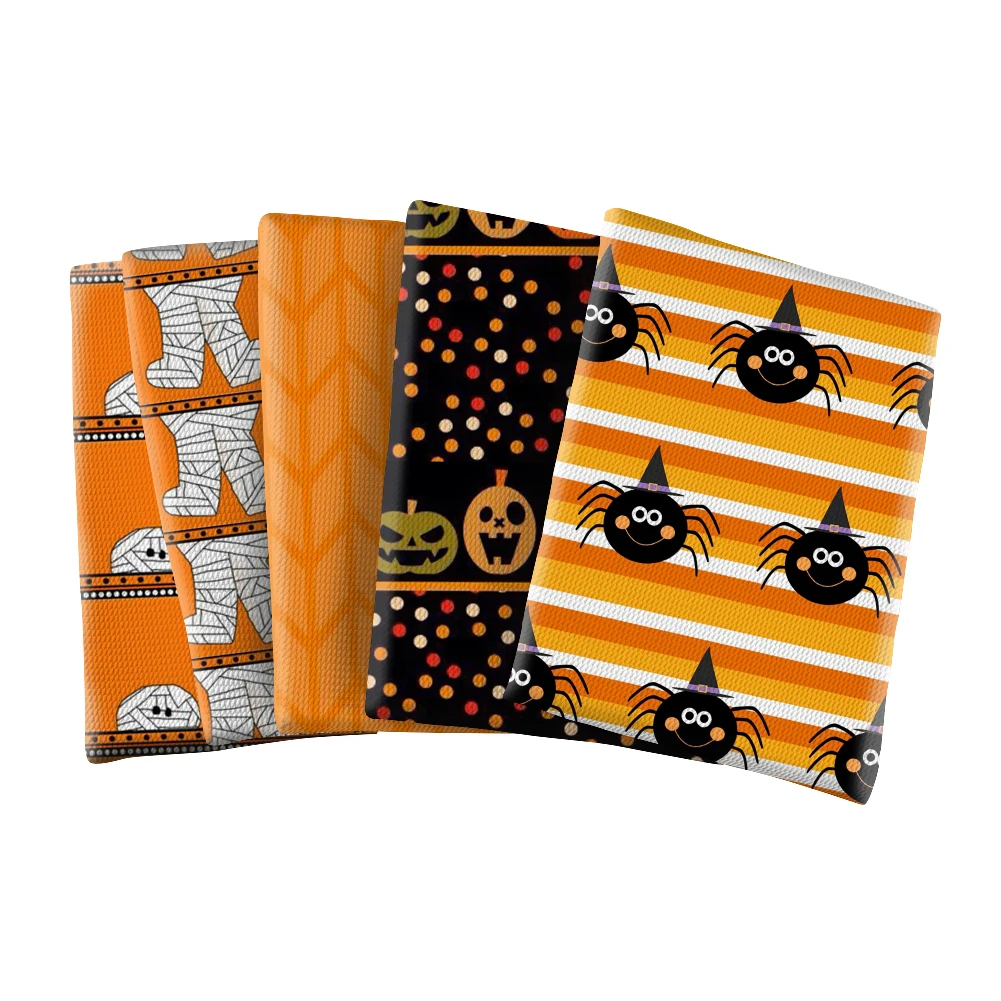 Хэллоуин Тыква стандартная ткань с принтом Ливерпуль полиэфирный хлопок для