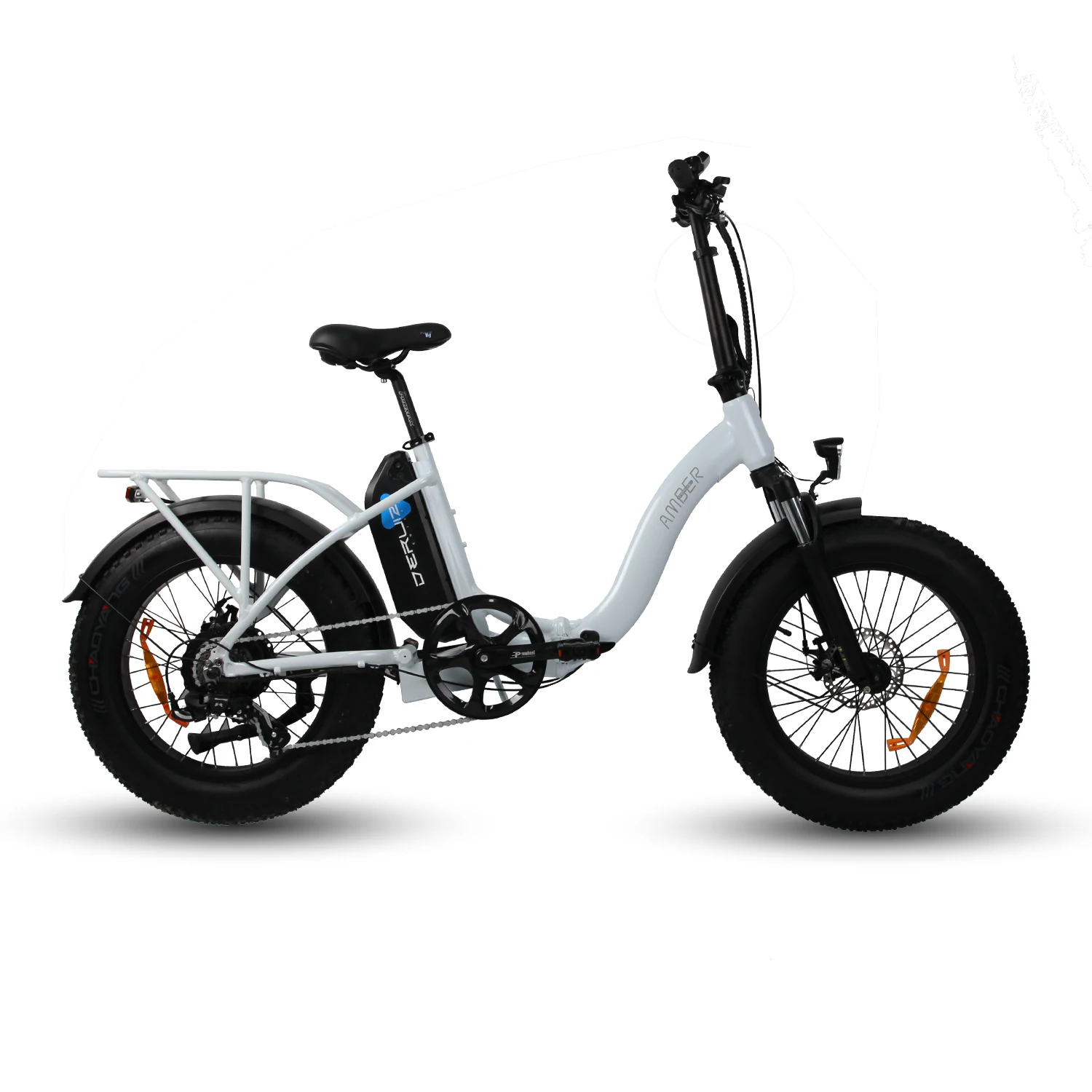 Складной электровелосипед DERUIZ желтый 20 дюймов 48 В 750 Вт 4 0 ВТ | Спорт и развлечения