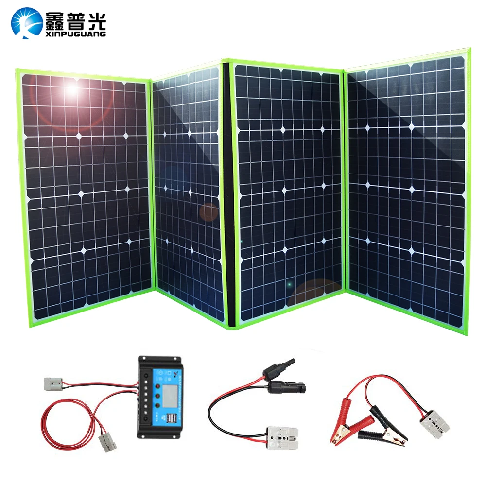 XINPUGUANG 200W 20V портативное солнечное зарядное устройство складной солнечный