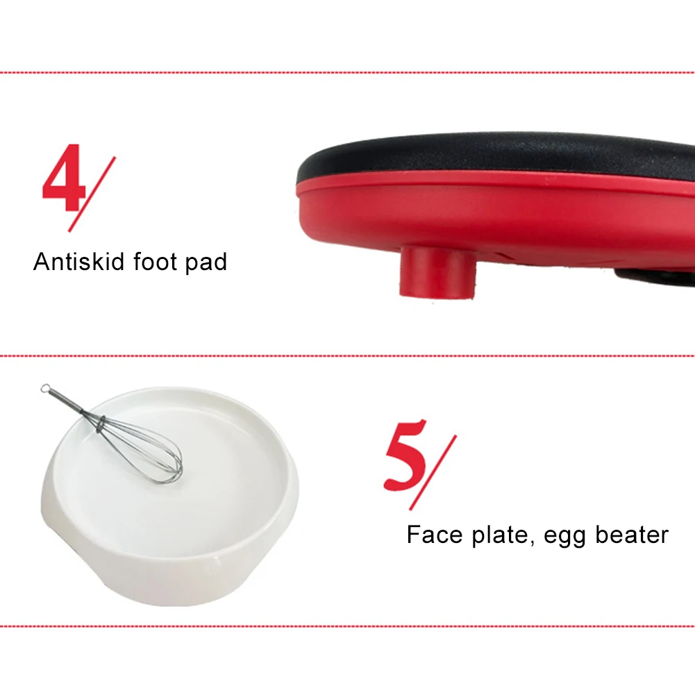 20 см электрическая креповая машина для приготовления пиццы сковорода