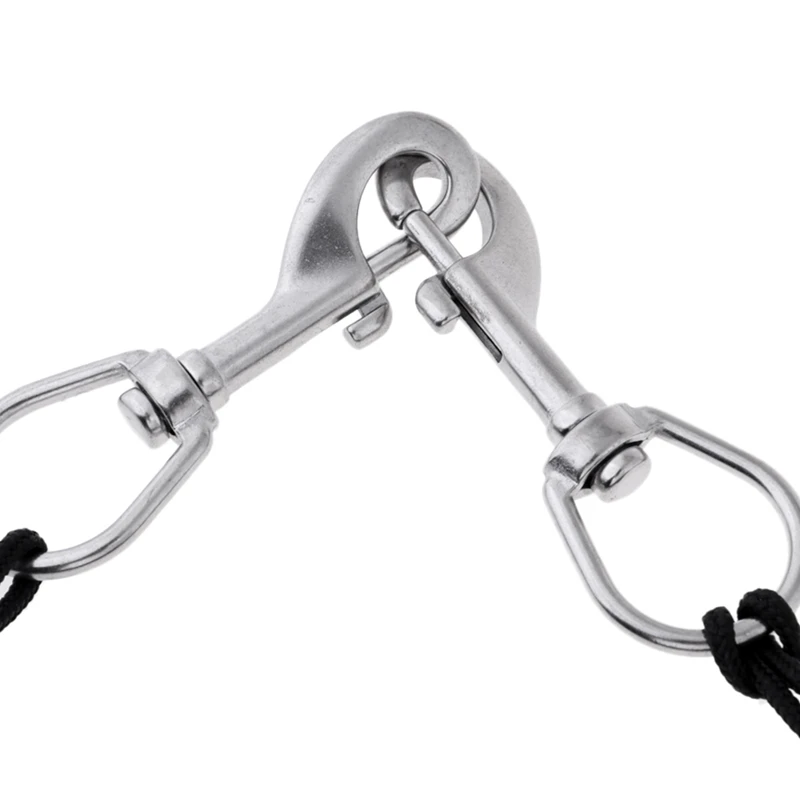 

Tech Scuba Diving BCD Stage Bottle Side Mount Carry Strap Rigging Equipment Single End Bolt Snap Clip