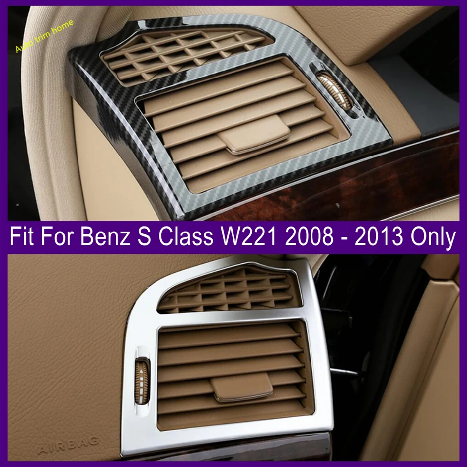 

Аксессуары для приборной панели, боковая крышка кондиционера, решетка вентиляционного отверстия, обшивка, подходит для Mercedes Benz S Class W221 2008 - ...