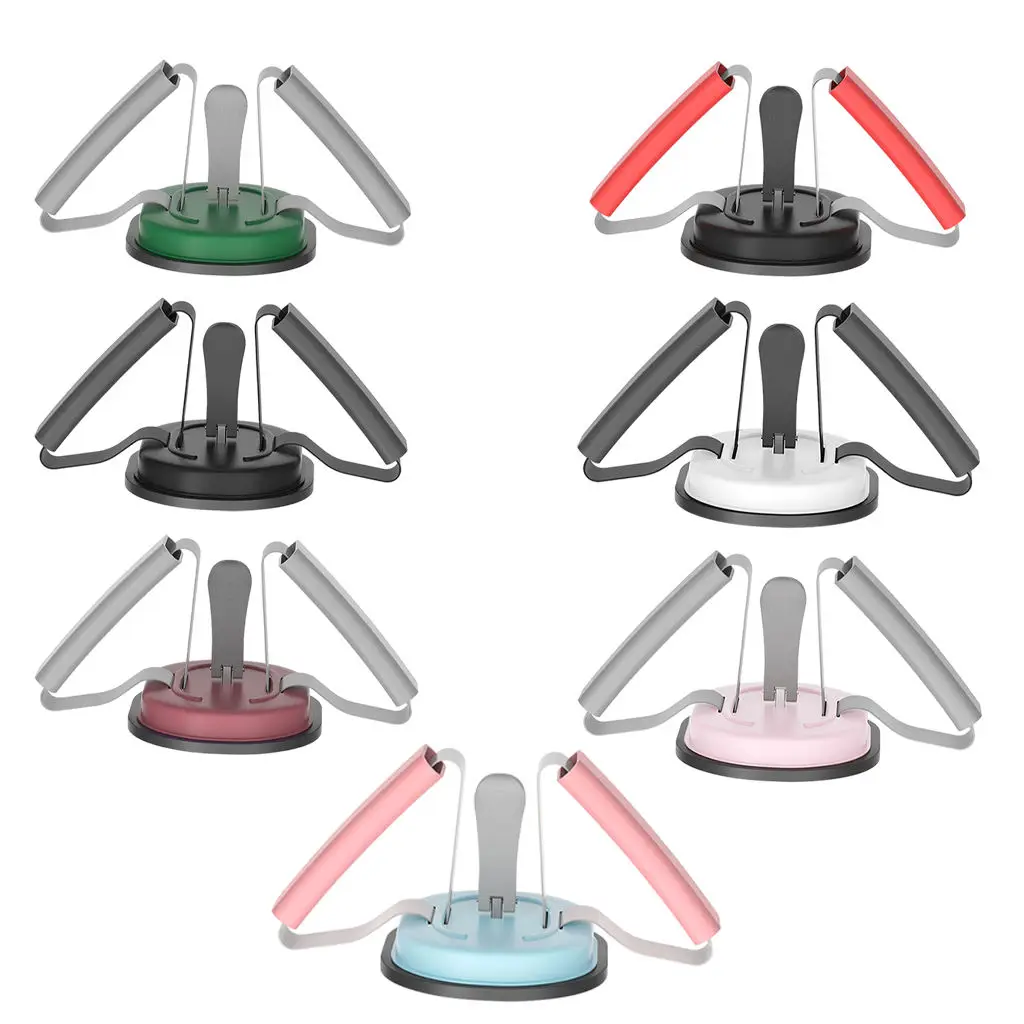 

Sit-Up Aid Assistant Bar Device, Foldable Self-Suction Sit Up Assist Tool, Portable Home Gym Abdominal Trainer Ab Exerciser