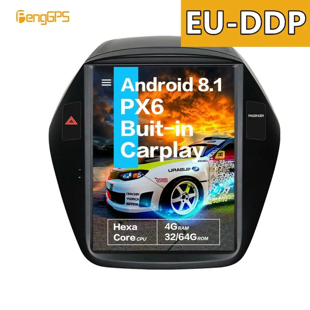 

Автомагнитола на Android для Hyundai Tucson IX35 2009 - 2016 с GPS-навигацией