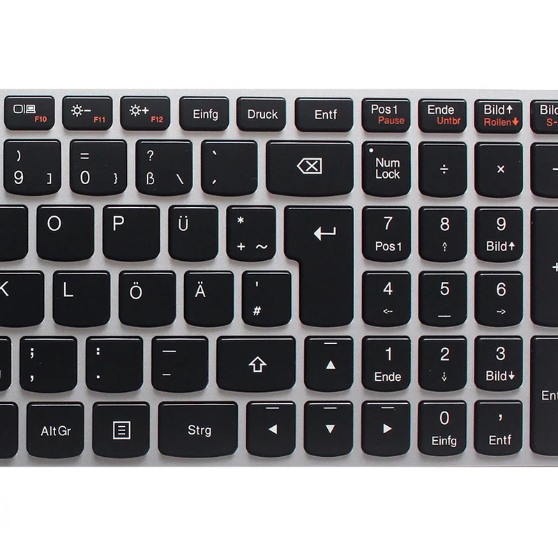 Новая немецкая клавиатура для Lenovo G50-70 B50 G50-70M G50-70AT B50-70 B50-80 GR серебристая
