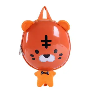 Детский рюкзак с животными из мультфильмов, школьная сумка с защитой от потери для маленьких детей, 6 цветов