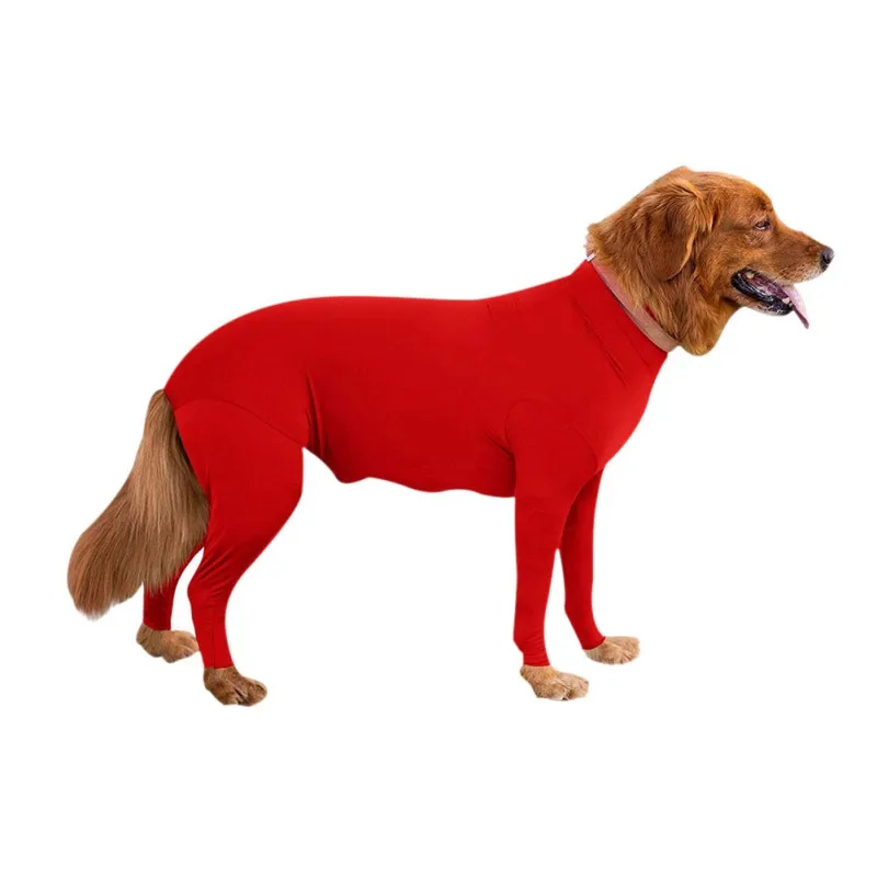 Post Operative Protection Long Sleeves Bodysuit Jumpsuit For Dogs Collar Alternative For Recovery